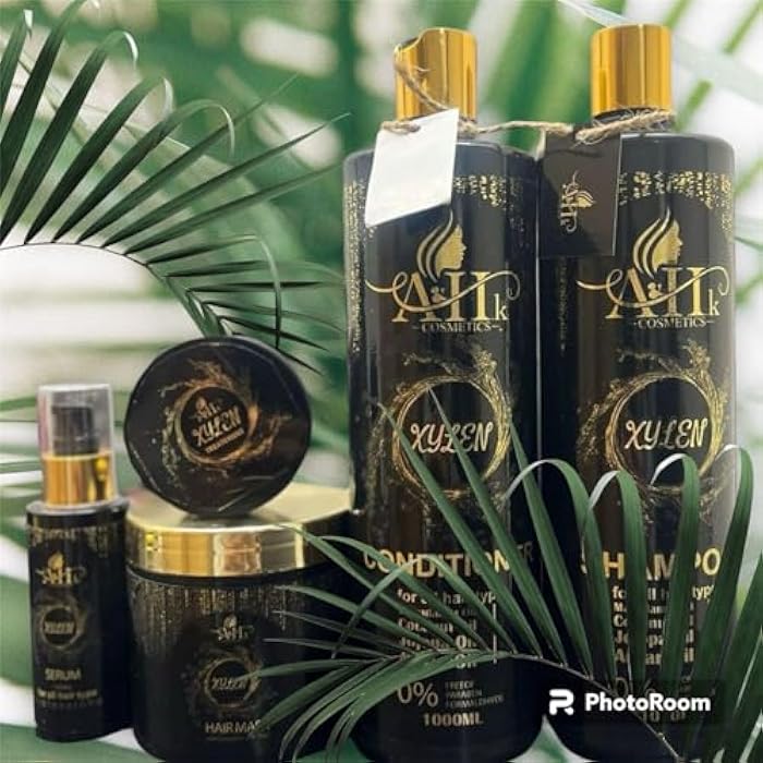 5 Piece Set Xyline Hair Care After Protein Shampoo & Conditioner & Bath Cream & Serum & Repair Sodium Free - Image 4